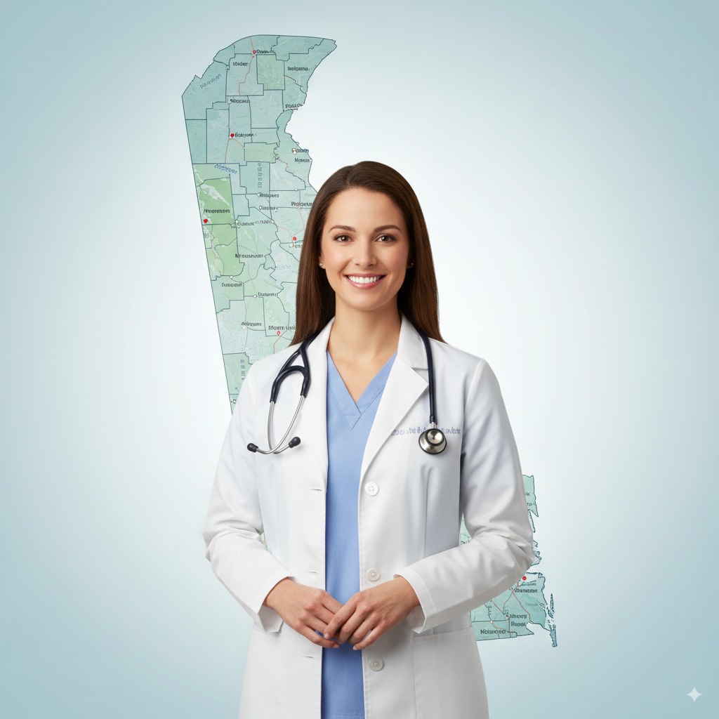 Doctor using credentialing services in Delaware