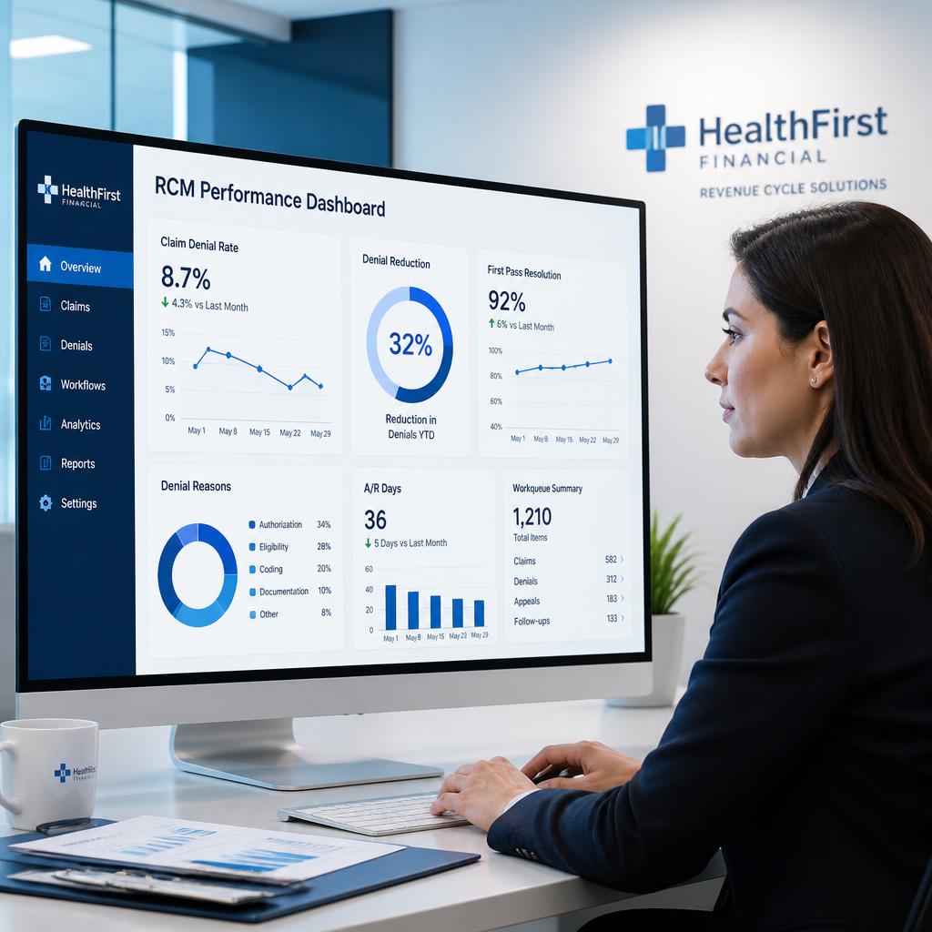 how to reduce medical claim denials workflow